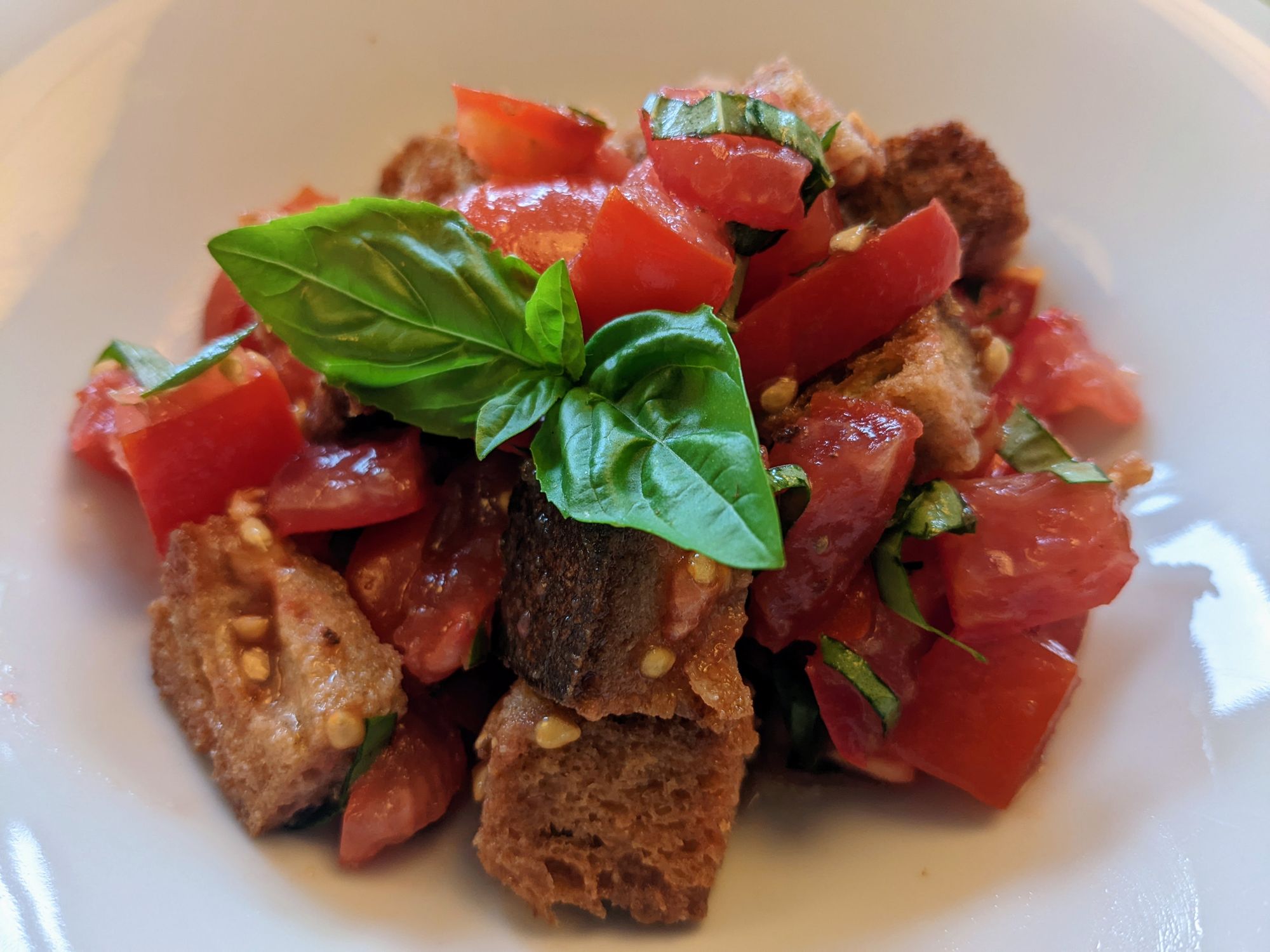 Panzanella - italienischer Brotsalat